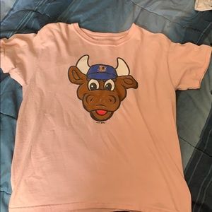Durham bulls baseball mascot shirt for kids
